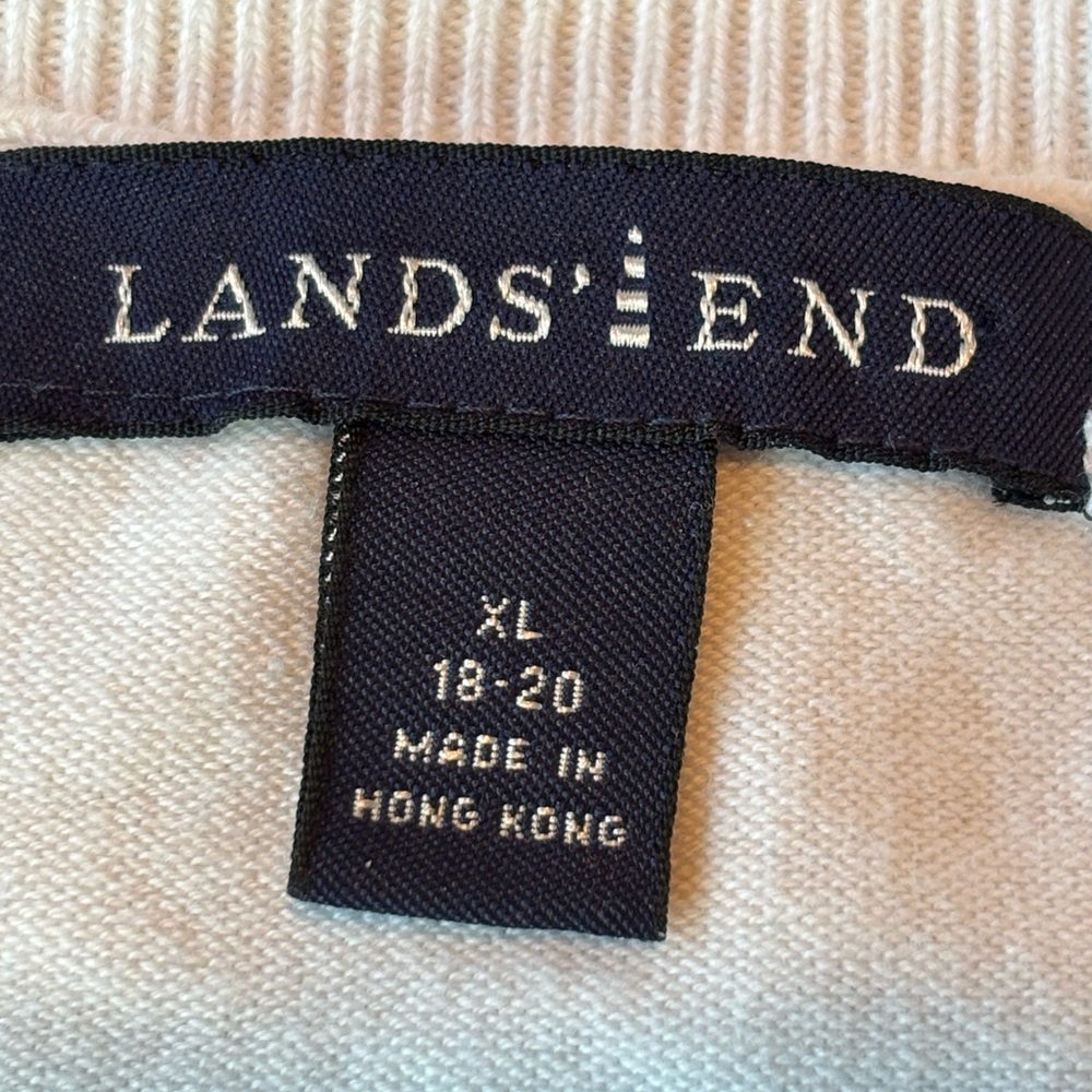 Lands’ End Short Sleeve Knit Tops Bundle | Women’s XL (18–20) | Set of 4 - Picture 5 of 8